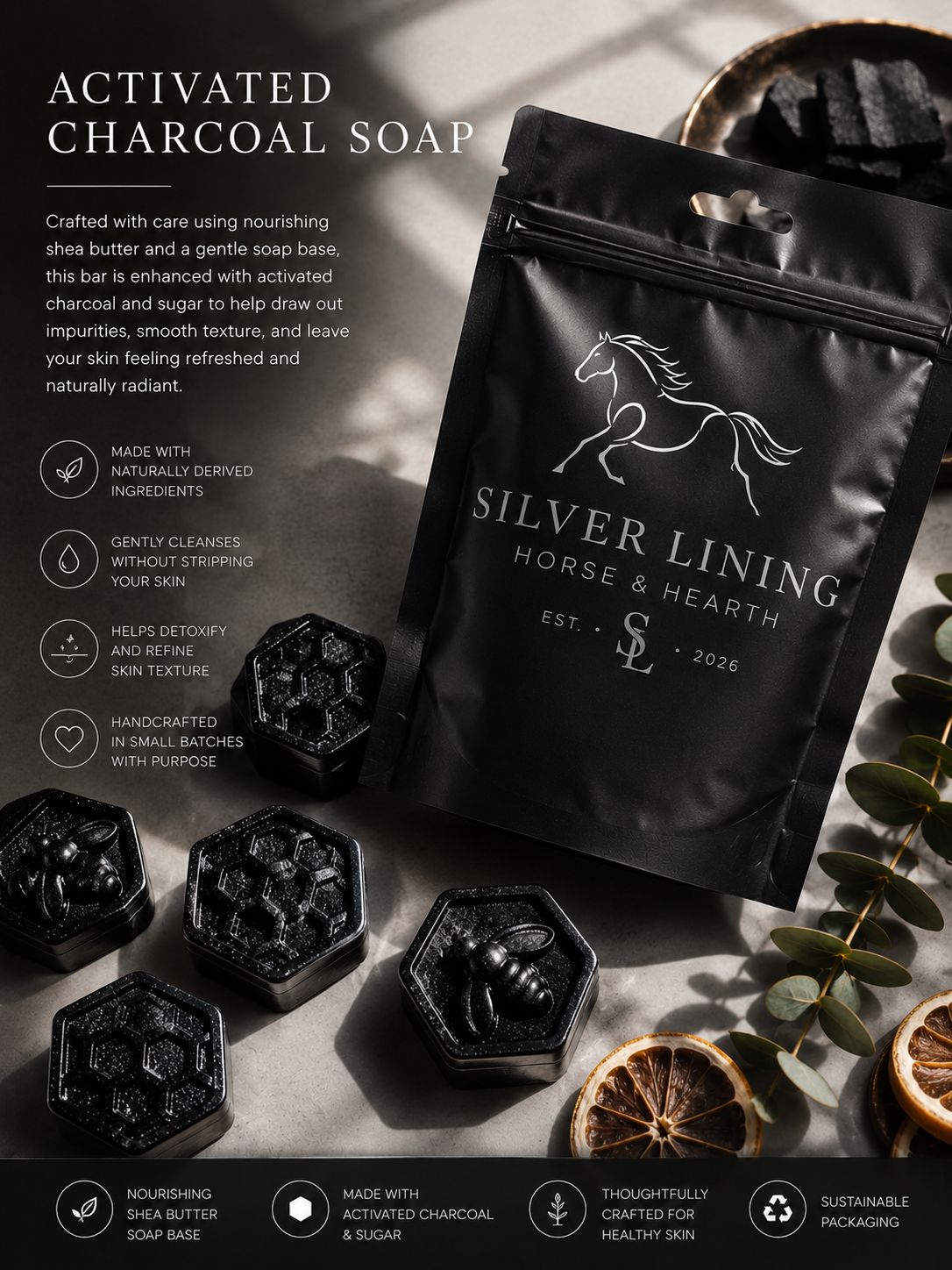 Activated Charcoal Soap